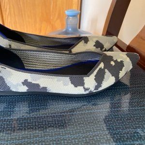 Rothy's Pointed Toe Animal Print 7.5